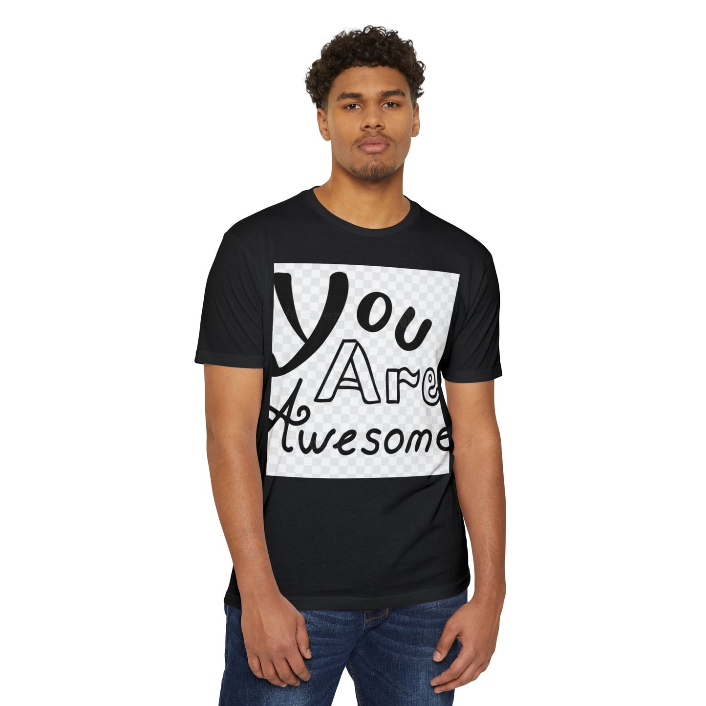 Wild Chic Unisex CVC Jersey T-shirt - Bold Animal Print Tee for Fashion Lovers