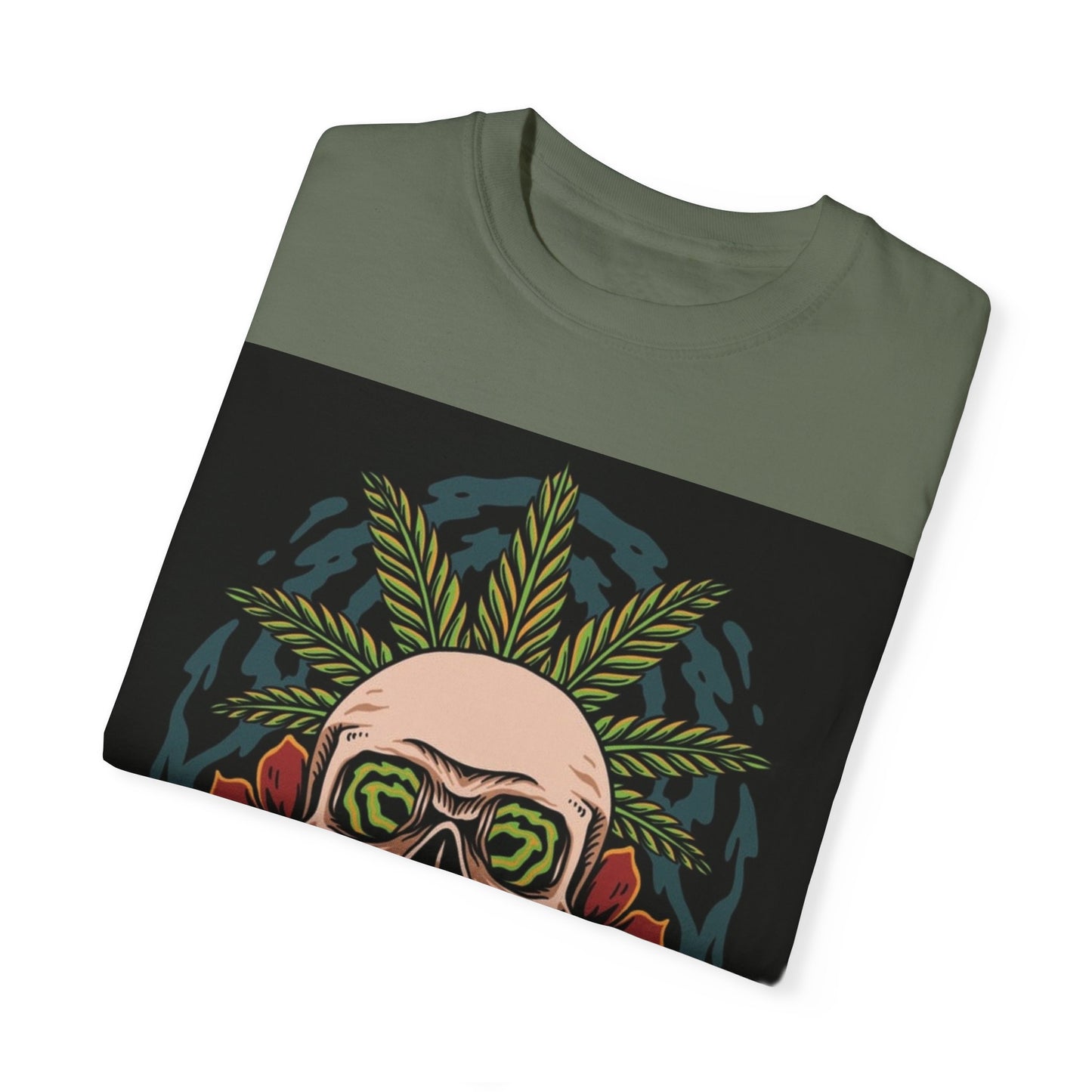 Vibrant Skull Graphic Unisex T-Shirt - Retro Chill Style