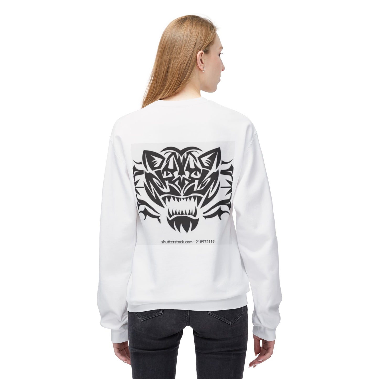 Fierce Tiger Graphic Sweatshirt for Nature Lovers