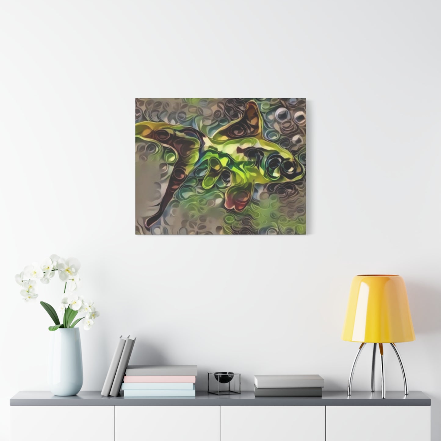 Abstract Nature Canvas Art - Stretched Matte Wall Decor