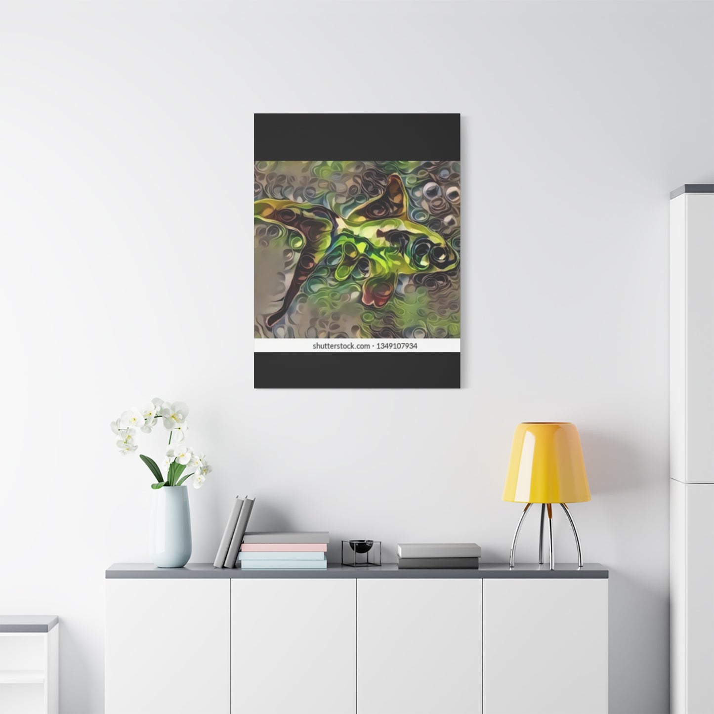 Abstract Nature Canvas Art - Stretched Matte Wall Decor
