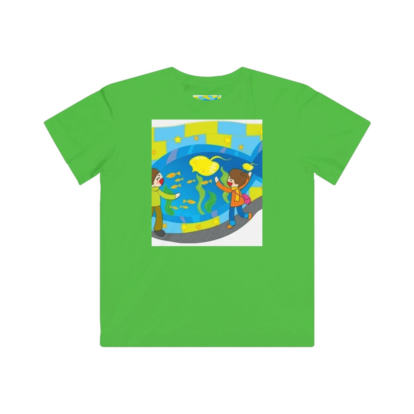 Kids Fun Underwater Adventure Tee - Colorful Fish Design