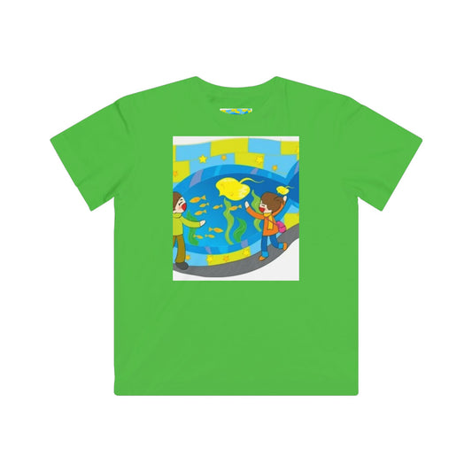 Kids Fun Underwater Adventure Tee - Colorful Fish Design