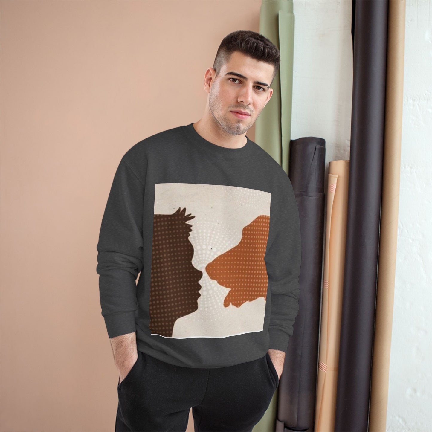 Champion Dog Lovers Sweatshirt - Embrace the Bond