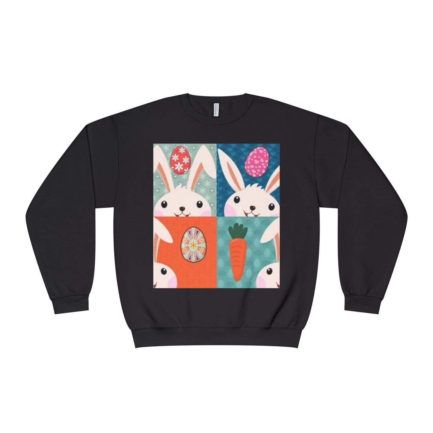 Cute Easter Bunny Sweatshirt - Unisex Crewneck for Spring Celebrations