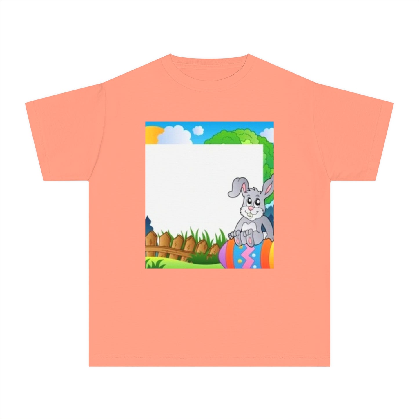 Adorable Bunny Youth Midweight Tee - Perfect for Easter Celebrations