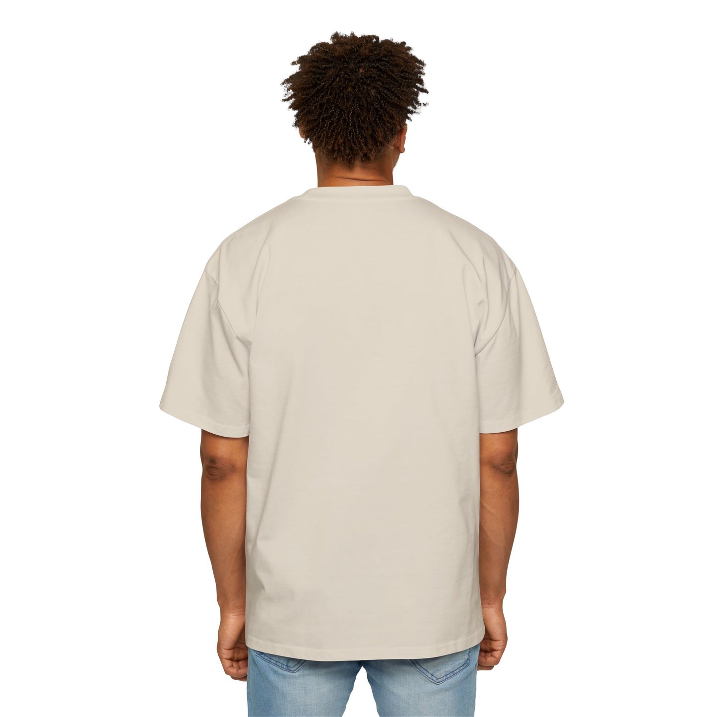 Men's Oversized Info Sec Tee - Urban Streetwear Graphic T-Shirt