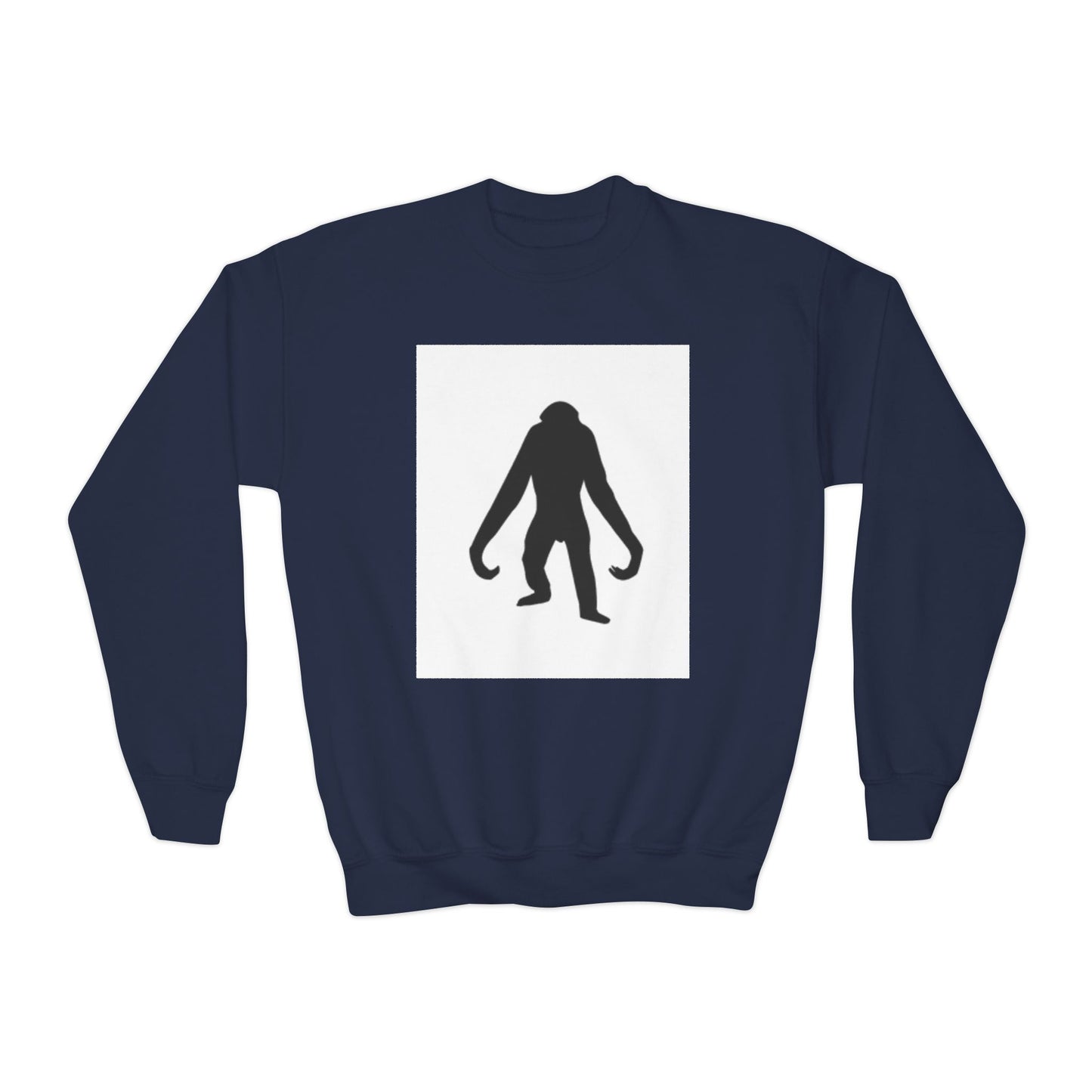 Beach Vibes Youth Crewneck Sweatshirt with Tropical Design