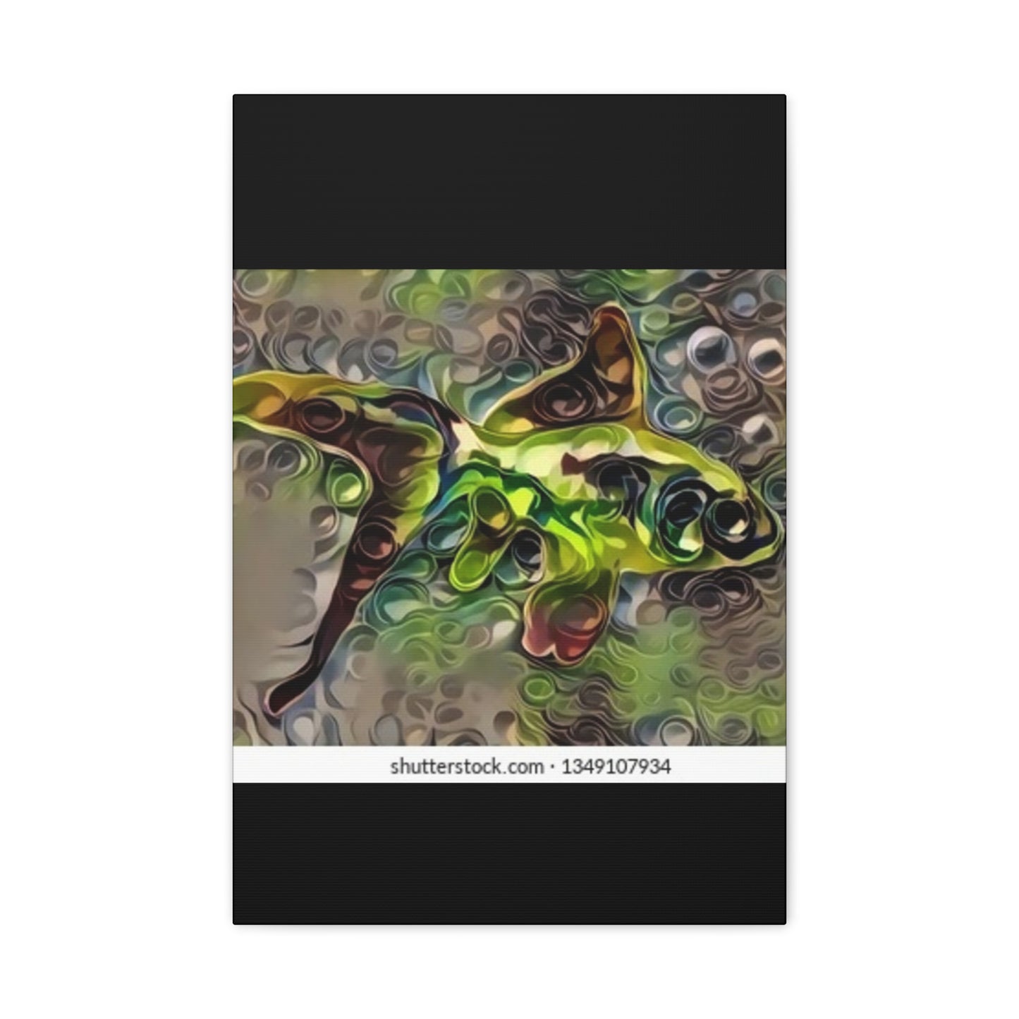 Abstract Nature Canvas Art - Stretched Matte Wall Decor