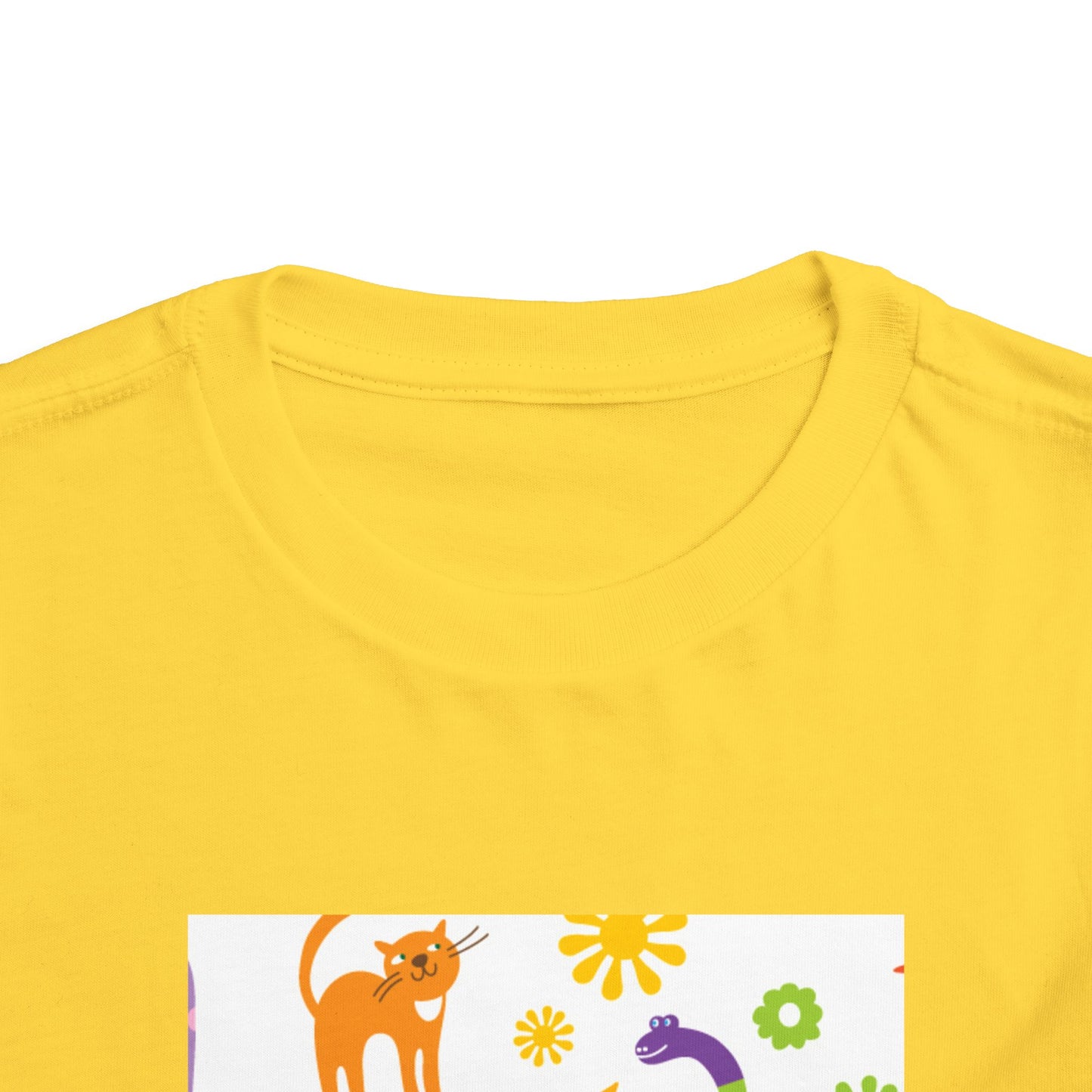 Playful Toddler Tee with Fun Animal Prints