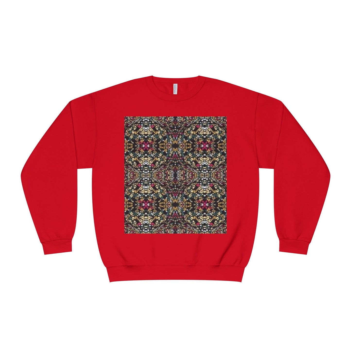Vibrant Floral Pattern Unisex Crewneck Sweatshirt