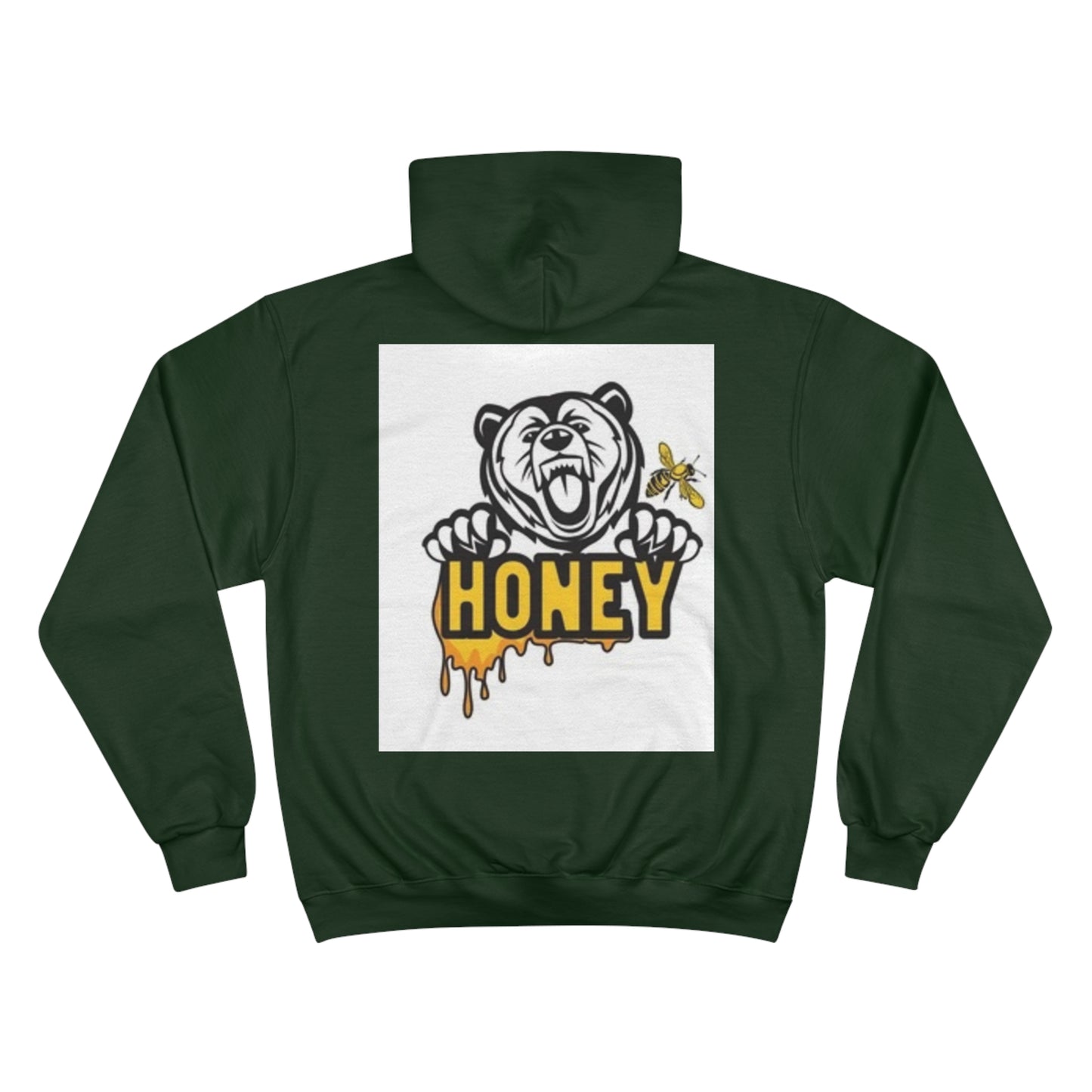 Honey Bear Champion Hoodie - Fun & Cozy Streetwear