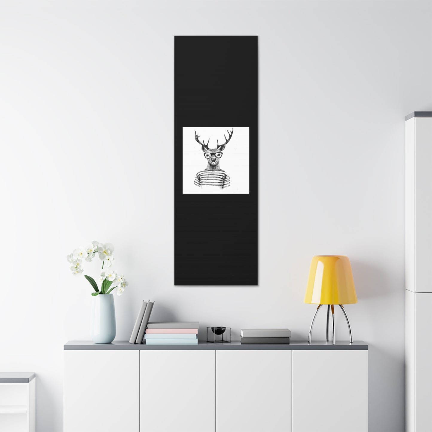 Whimsical Deer Canvas Gallery Wraps - Unique Home Decor for Animal Lovers