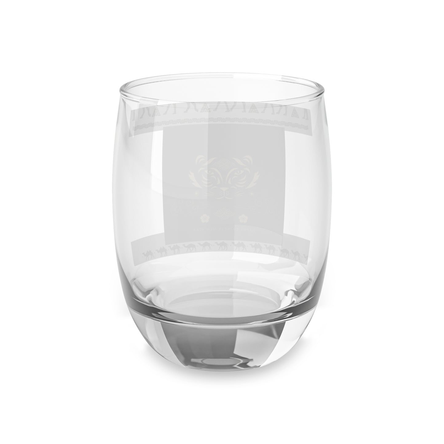 Happy Chinese New Year Whiskey Glass - Festive Tiger Design