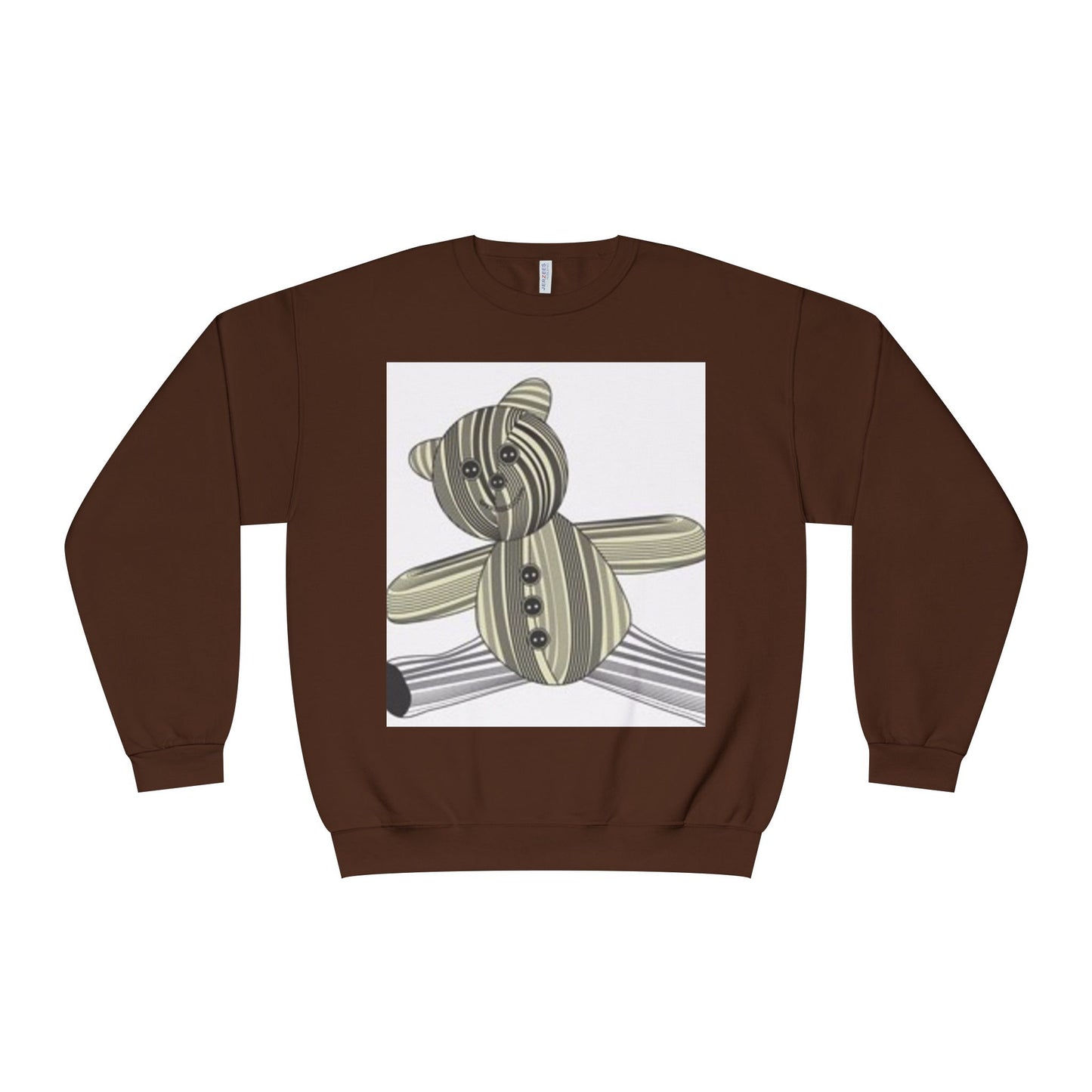 Cozy Teddy Bear Graphic Sweatshirt - Perfect for All Ages