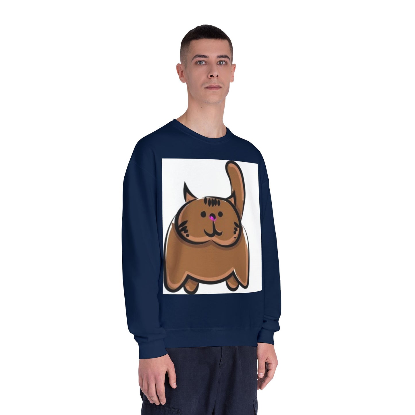Cute Cartoon Cat Unisex Sweatshirt