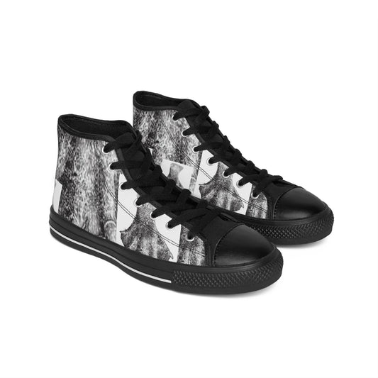 Vintage-Style High-Top Sneakers | Classic Mens Footwear with Unique Design