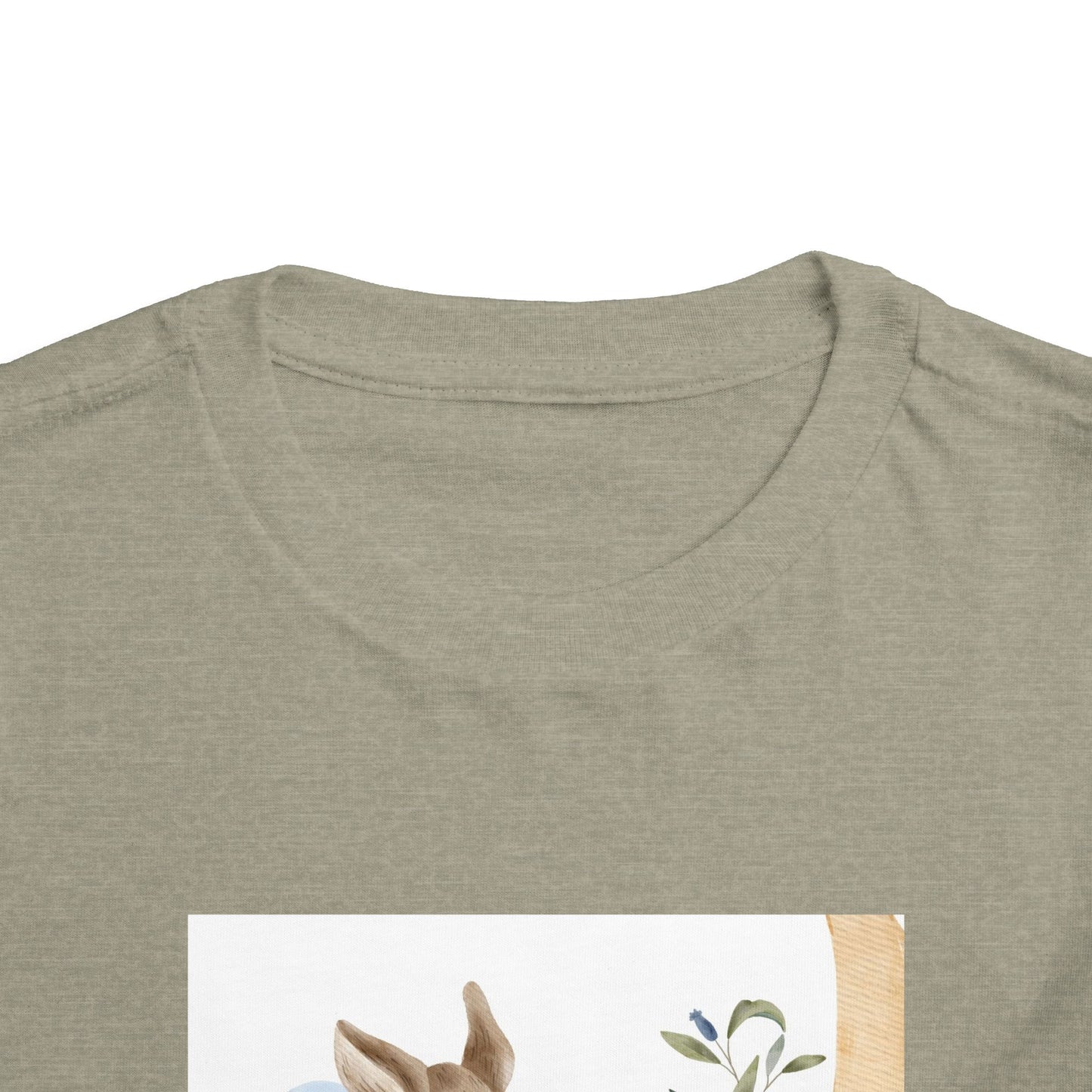 Whimsical Fawn Toddler Tee - Cute Short Sleeve Shirt for Kids