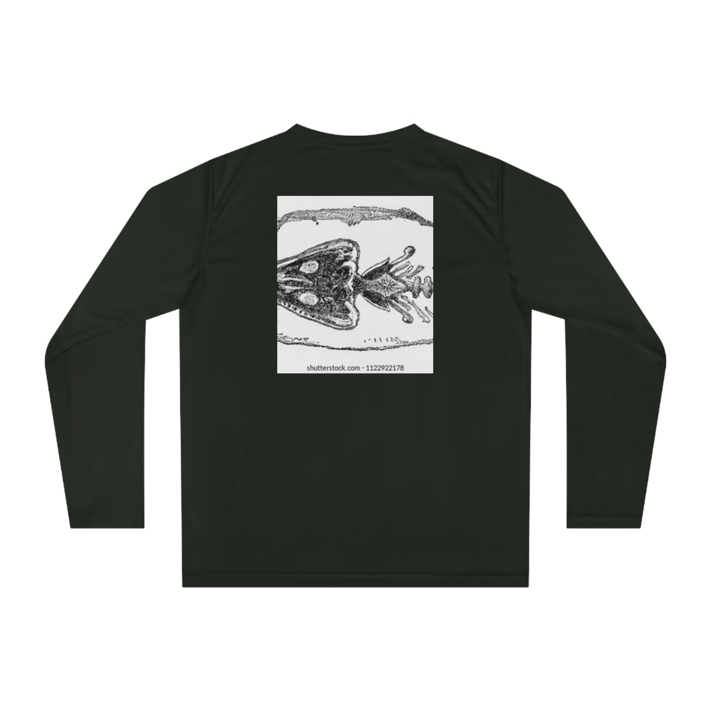 Outdoor Adventure Unisex Performance Long Sleeve Shirt - Vintage Rock Art Design