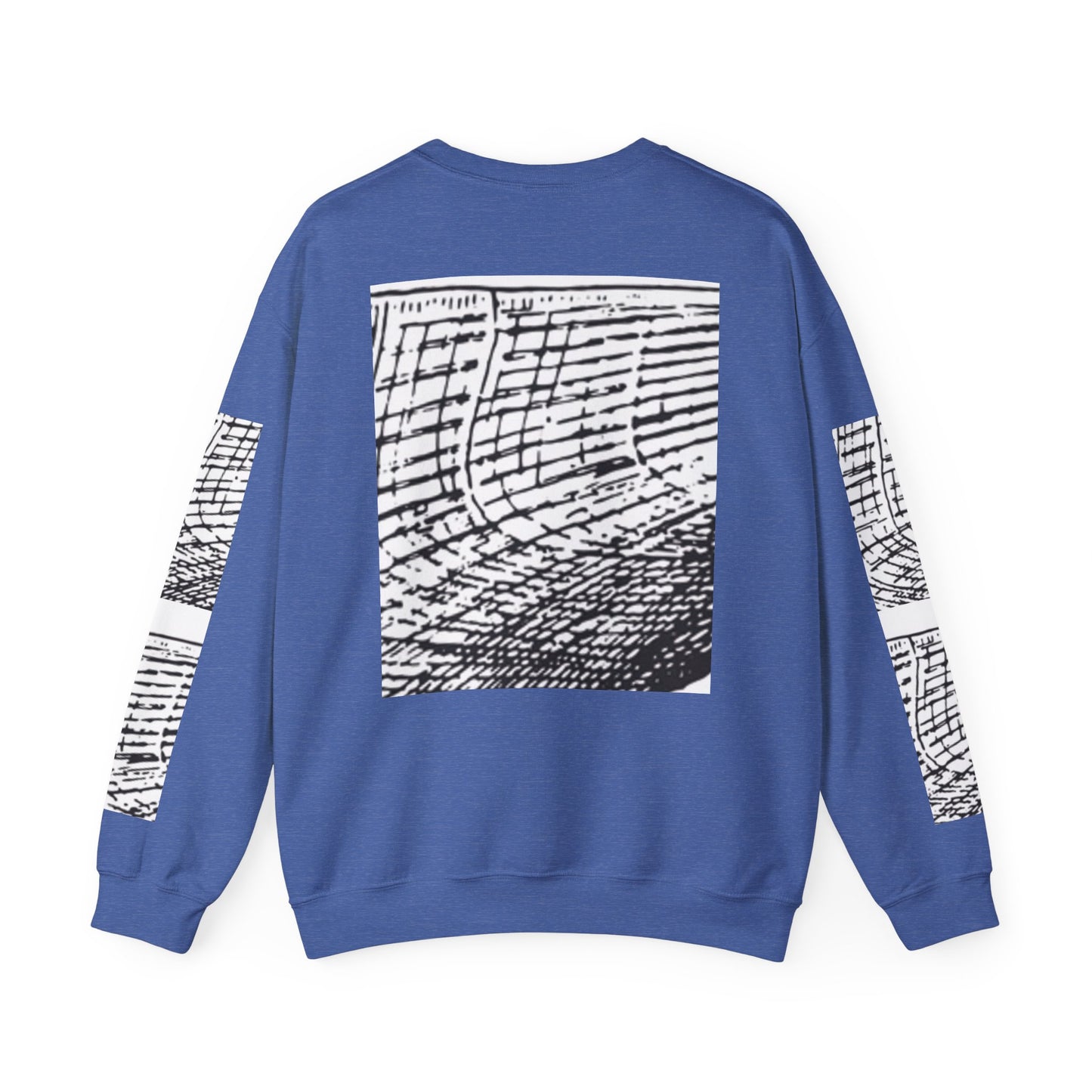 Artistic Unisex Crewneck Sweatshirt - Abstract Design for Cozy Vibes