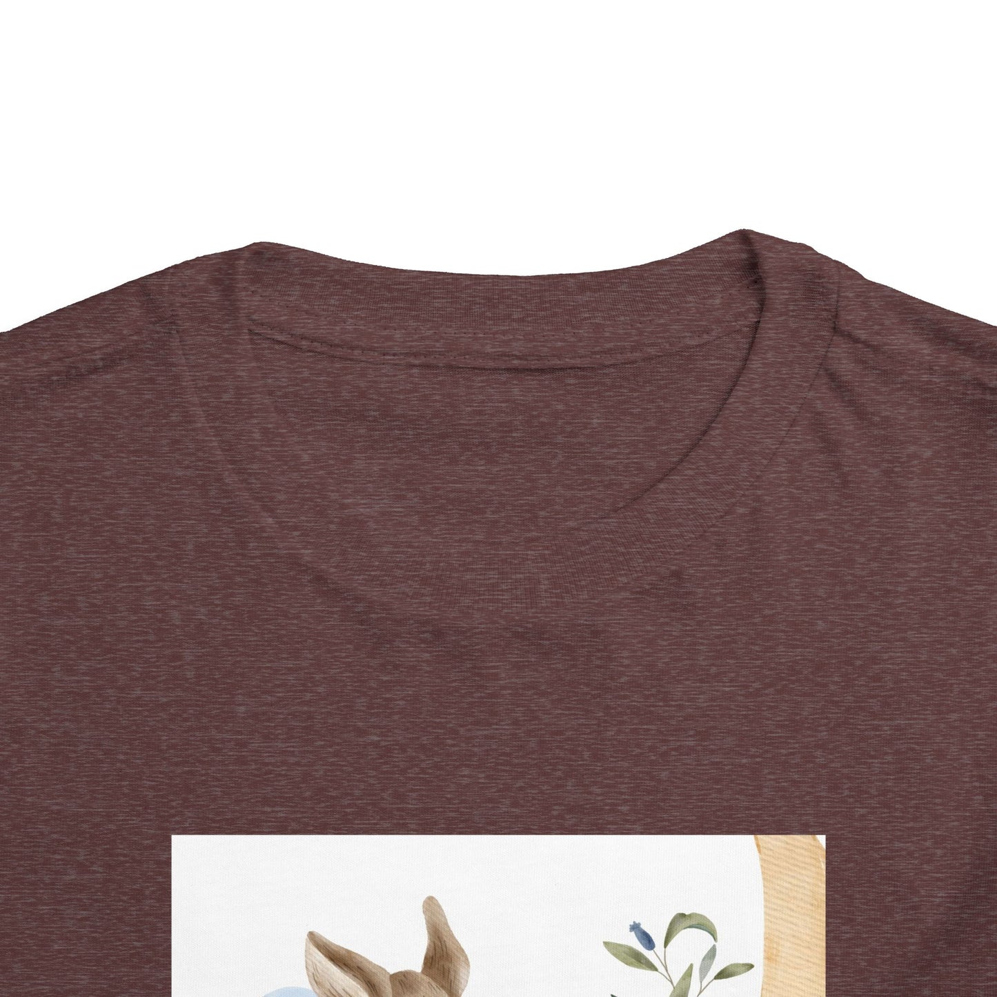 Whimsical Fawn Toddler Tee - Cute Short Sleeve Shirt for Kids