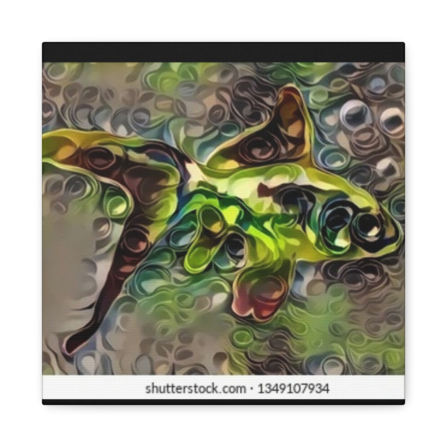 Abstract Nature Canvas Art - Stretched Matte Wall Decor