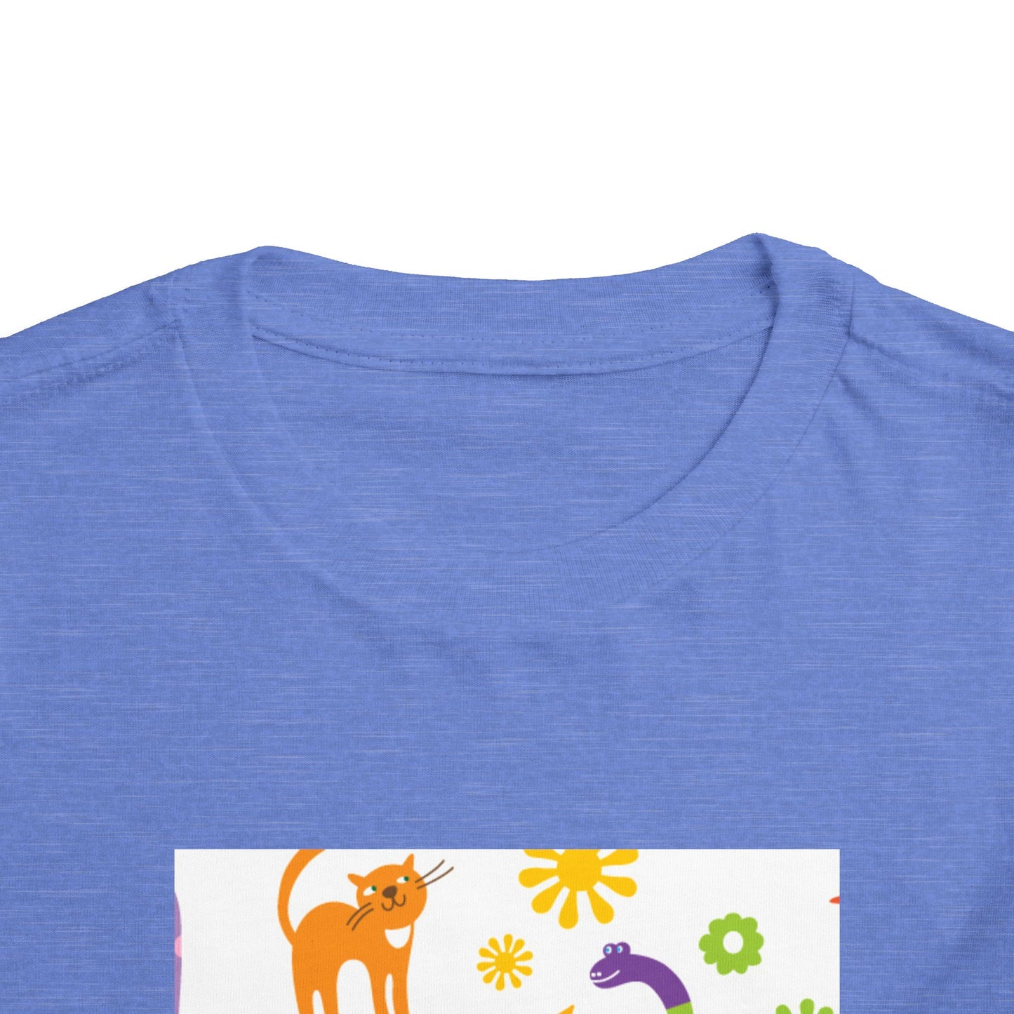 Playful Toddler Tee with Fun Animal Prints