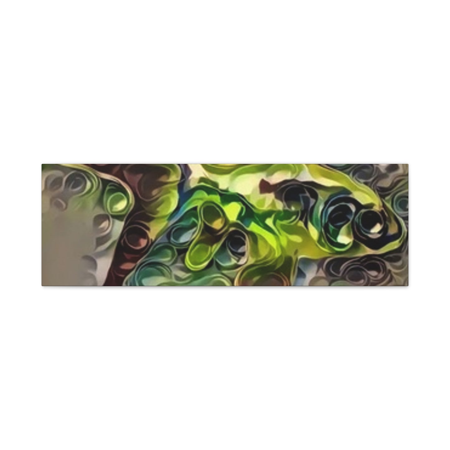 Abstract Nature Canvas Art - Stretched Matte Wall Decor