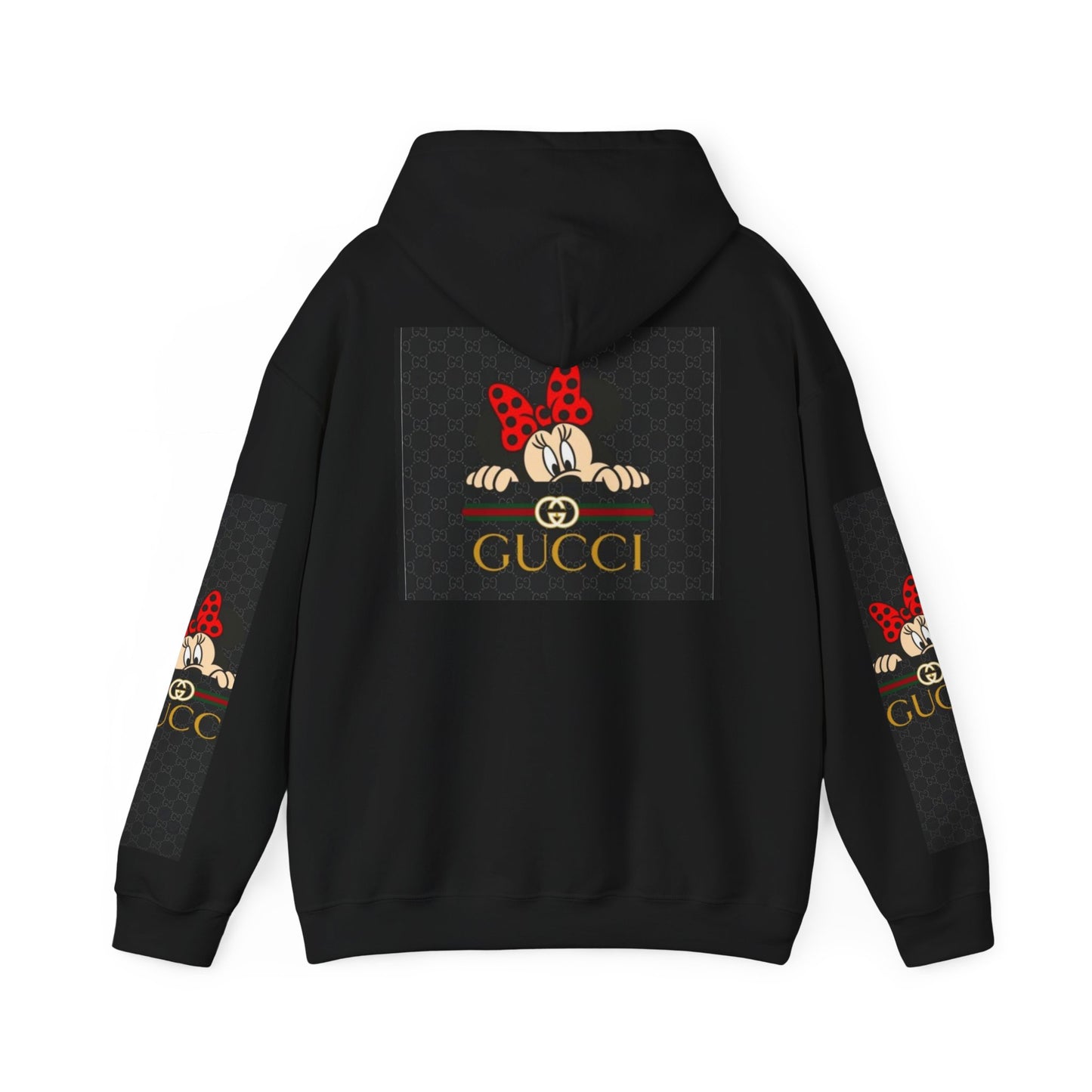 Gucci-Inspired Minnie Mouse Hooded Sweatshirt for Disney Fans