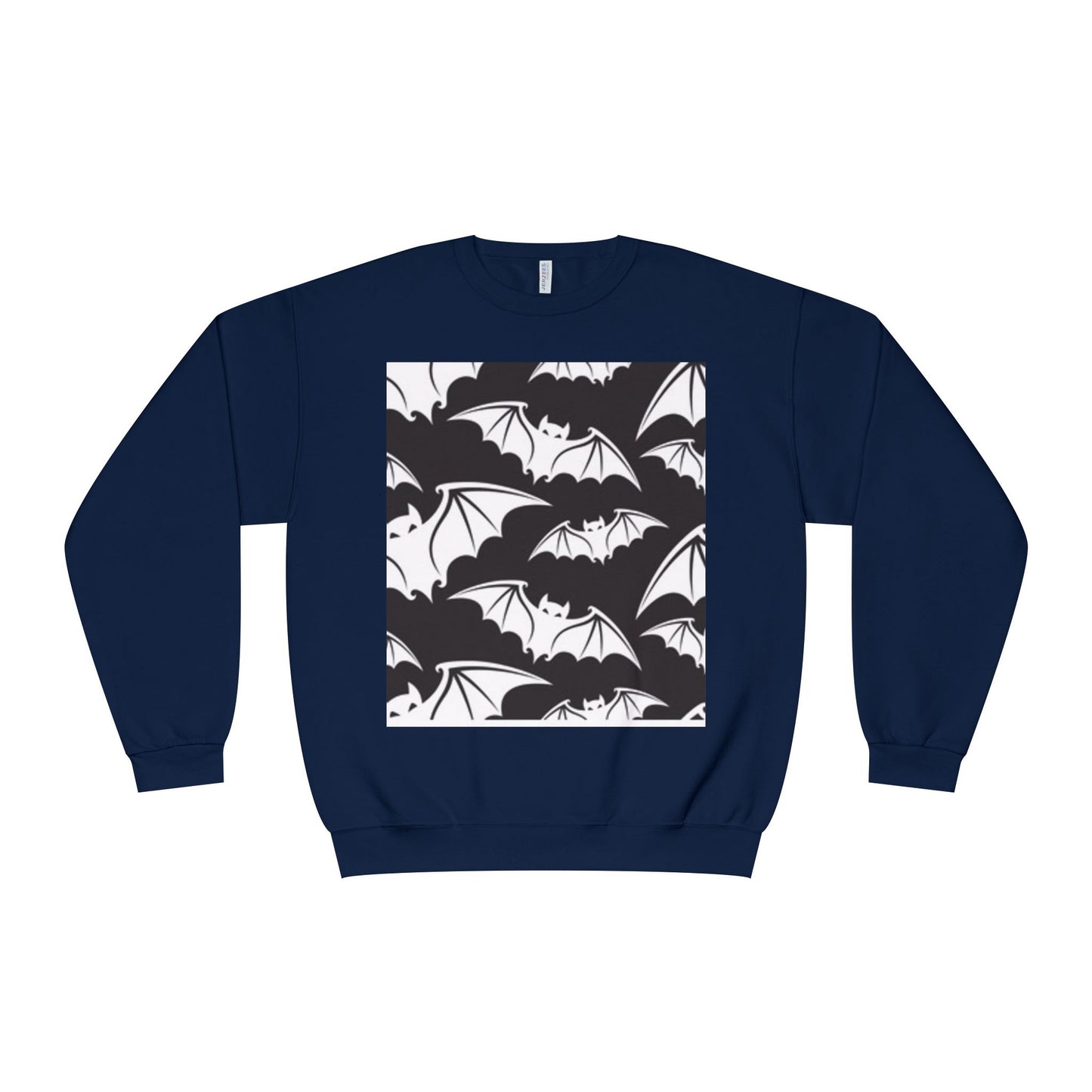 Bats in Flight Unisex Crewneck Sweatshirt - Cozy Halloween Spirit