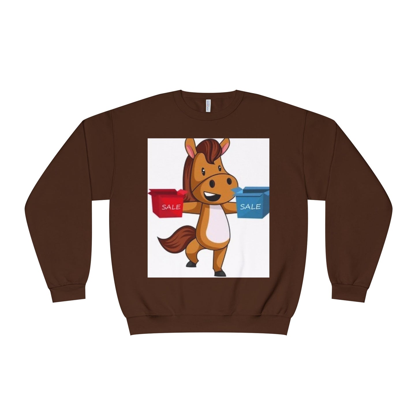 Funny Horse Sale Crewneck Sweatshirt | Unisex NuBlend®