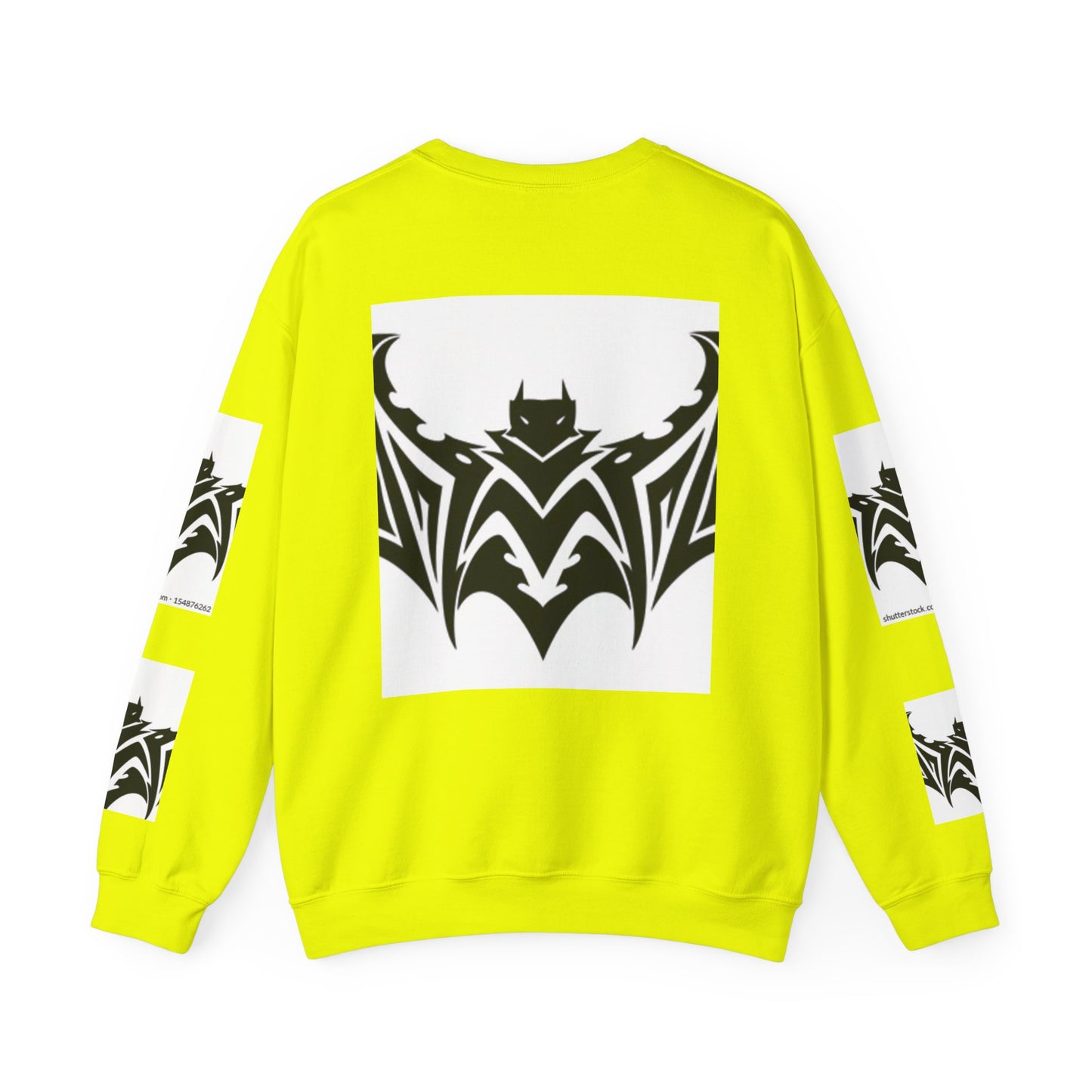 Gothic Bat Sweatshirt - Unisex Crewneck for Halloween & Casual Wear