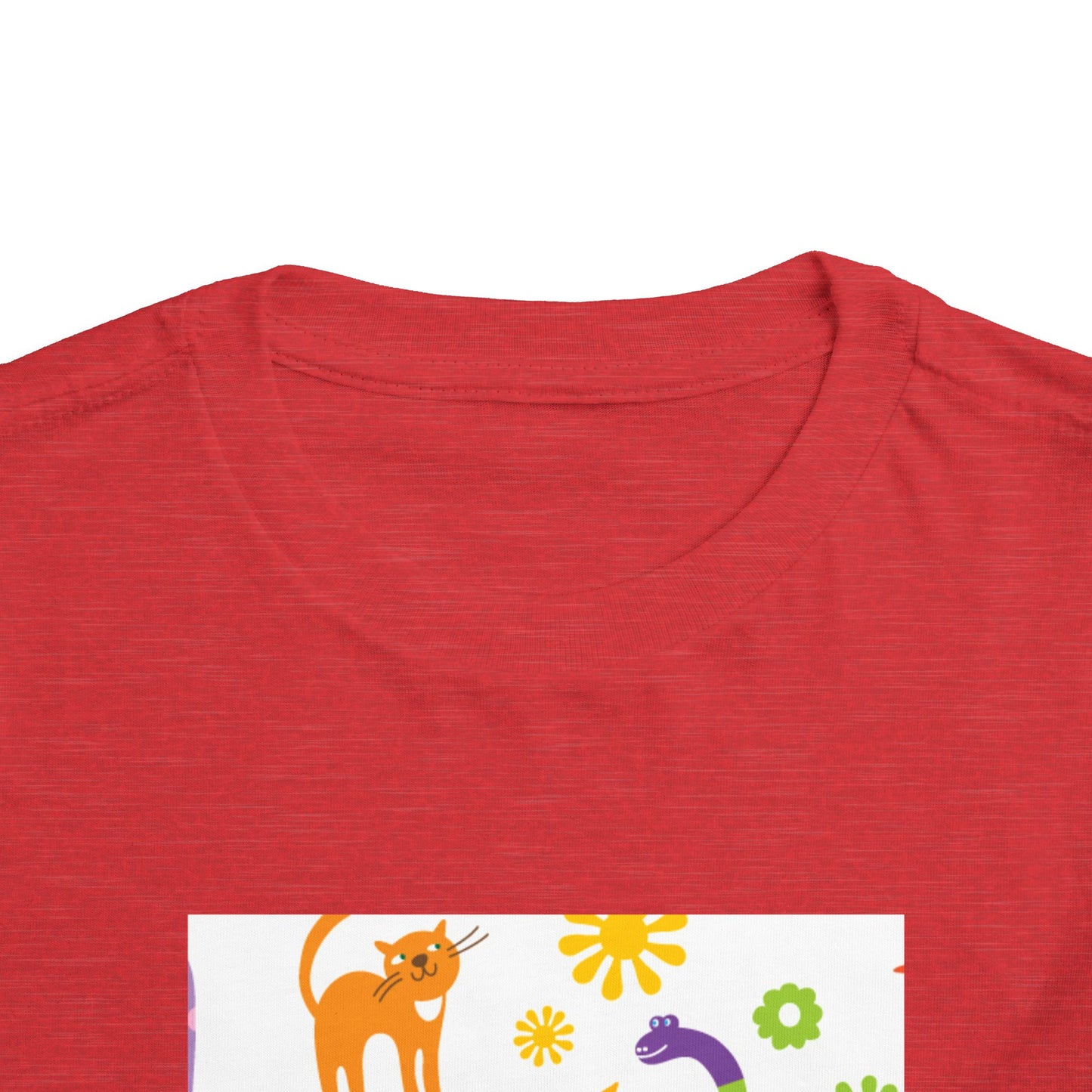 Playful Toddler Tee with Fun Animal Prints
