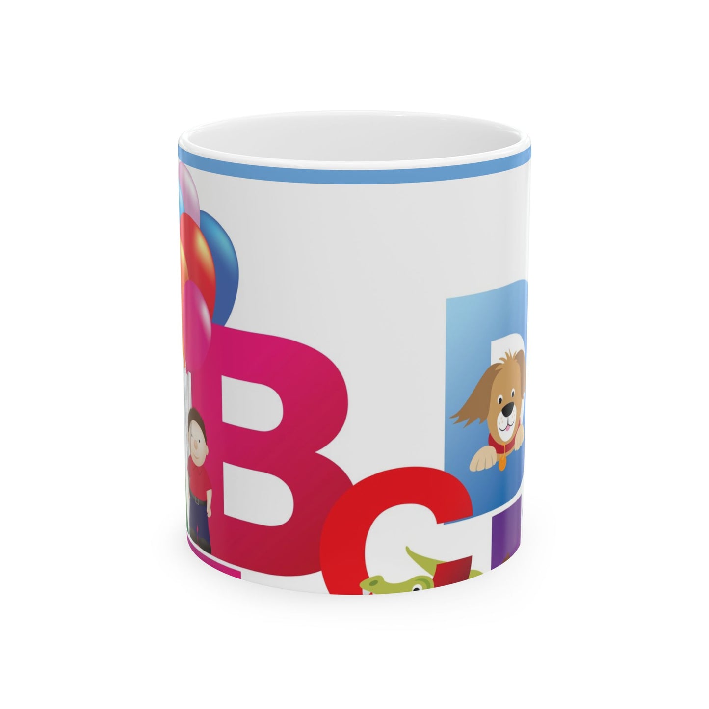 Elegant Nature-Inspired 11oz & 15oz Ceramic Mug with Bird and Floral Designs