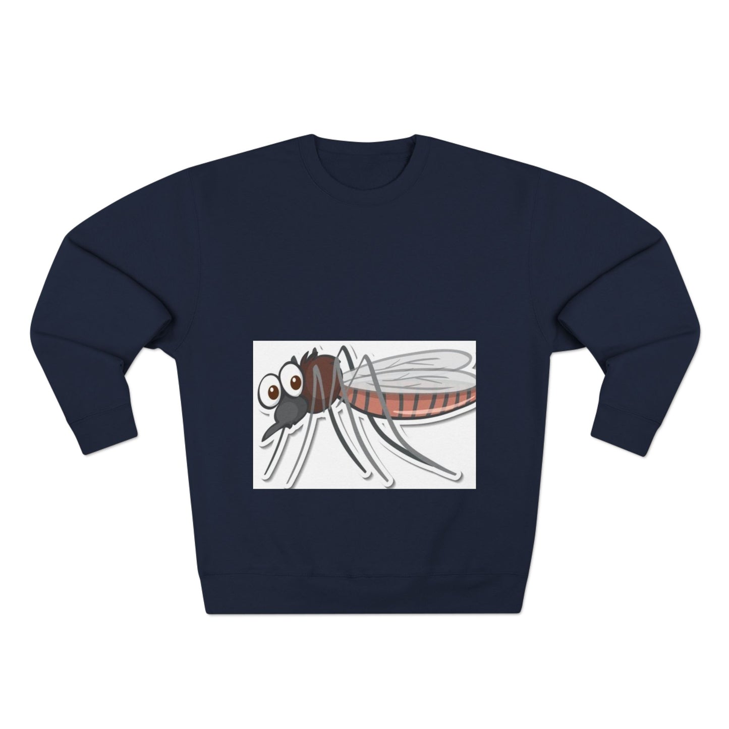Funny Mosquito Graphic Unisex Crewneck Sweatshirt