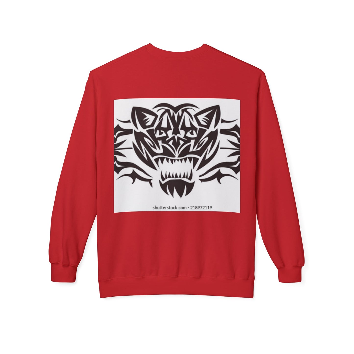 Fierce Tiger Graphic Sweatshirt for Nature Lovers
