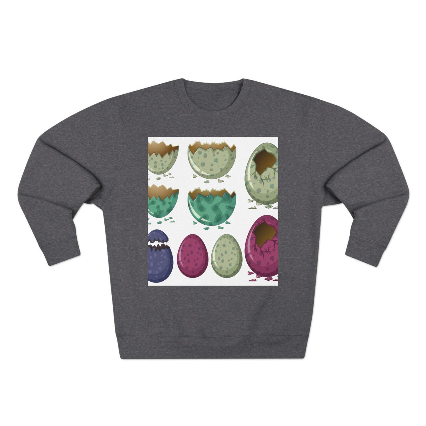 Whimsical Dinosaur Egg Unisex Crewneck Sweatshirt