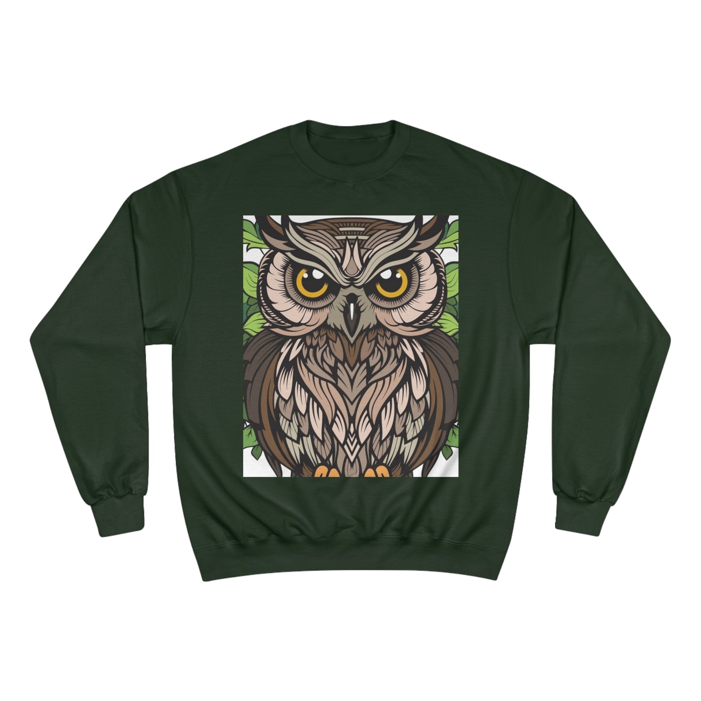 Champion Owl Sweatshirt - Cozy Unisex Sweater Perfect for Nature Lovers
