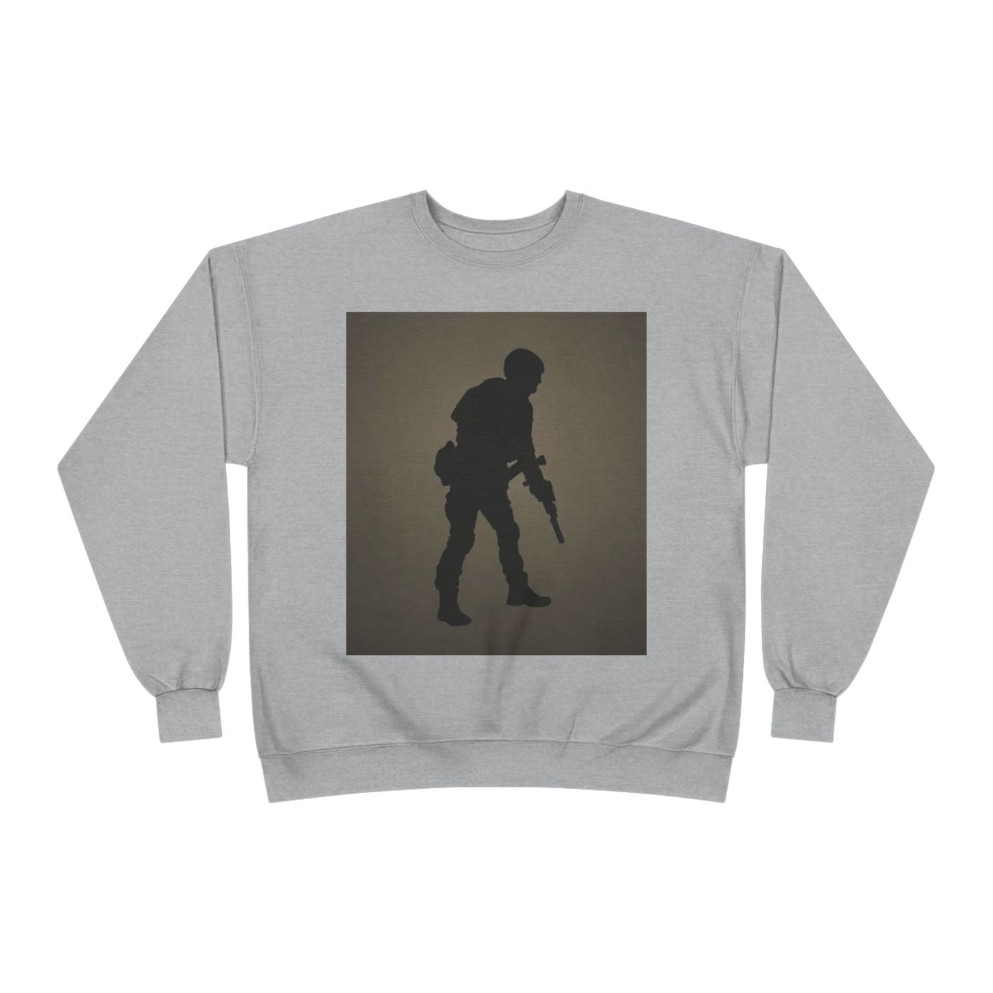Unisex EcoSmart® Crewneck Sweatshirt - Military Inspired Design