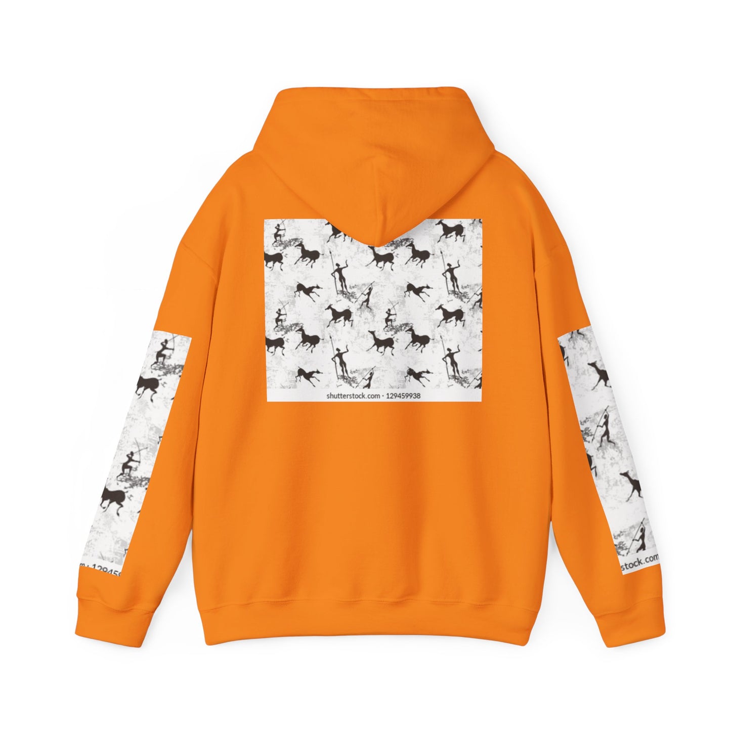 Unisex Heavy Blend Hooded Sweatshirt - Equestrian-Inspired Design