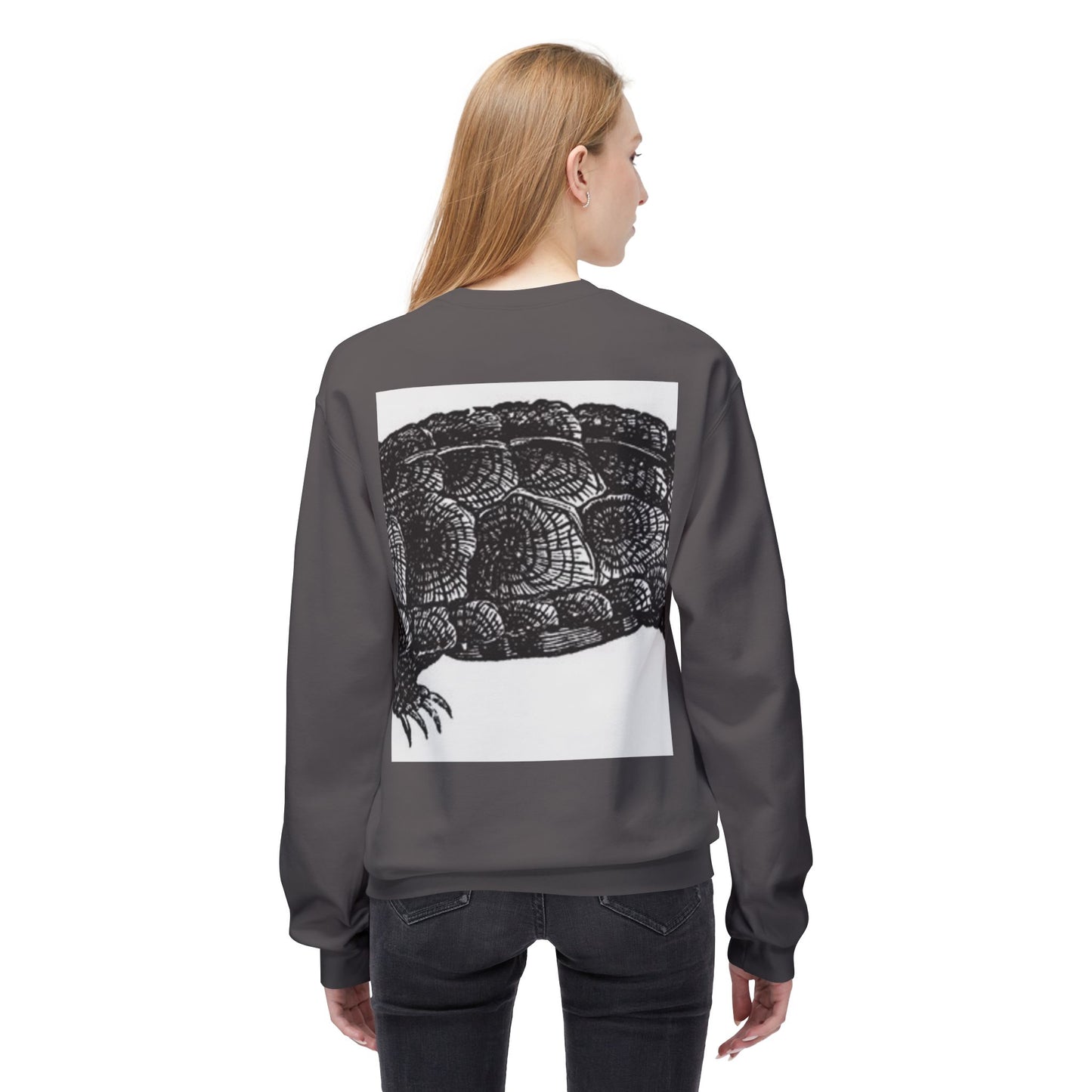 Cozy Turtle Graphic Sweatshirt - Unique Wildlife Apparel