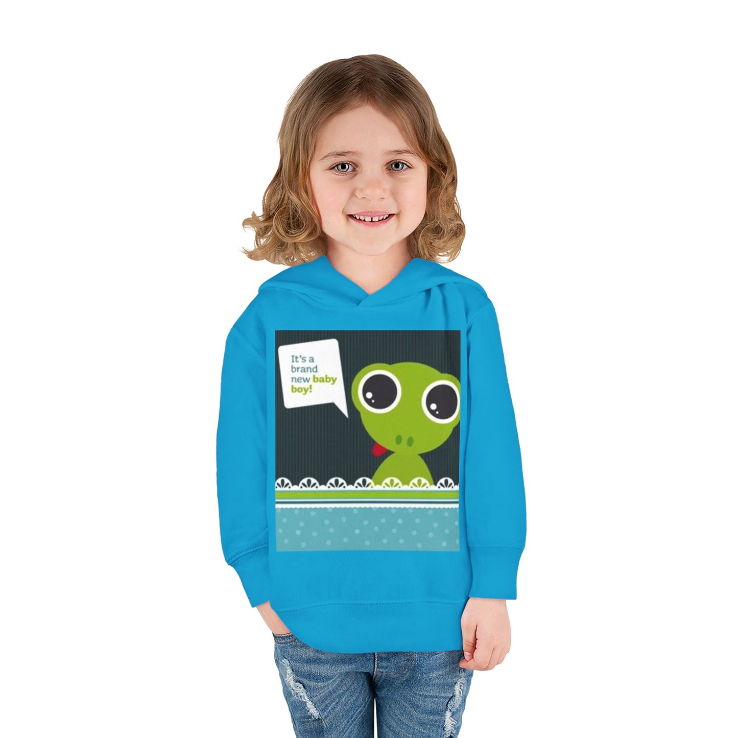 It's a Boy Alien Toddler Hoodie - Cute Fleece Pullover for Boys