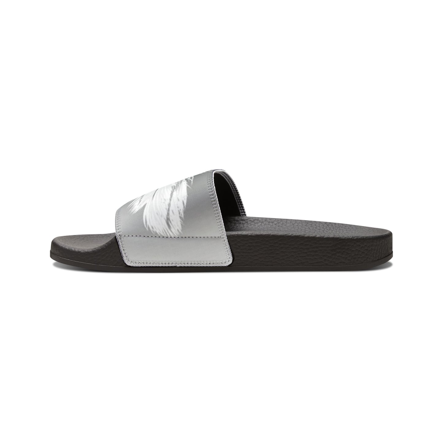 Men's Feather Print Removable-Strap Sandals - Lightweight and Comfortable Flip Flops