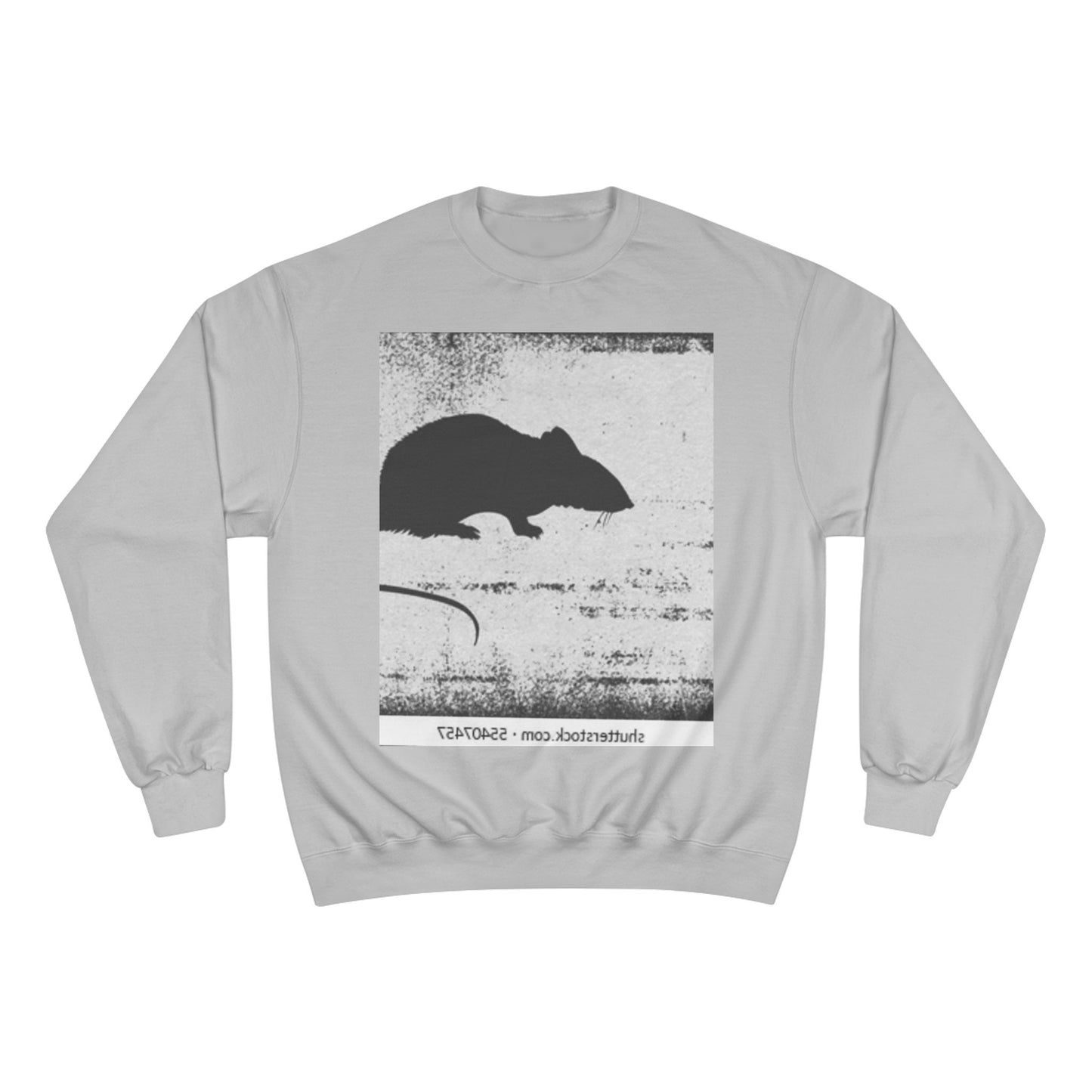 Vintage Style Rat Champion Sweatshirt - Cozy Layer for Animal Lovers