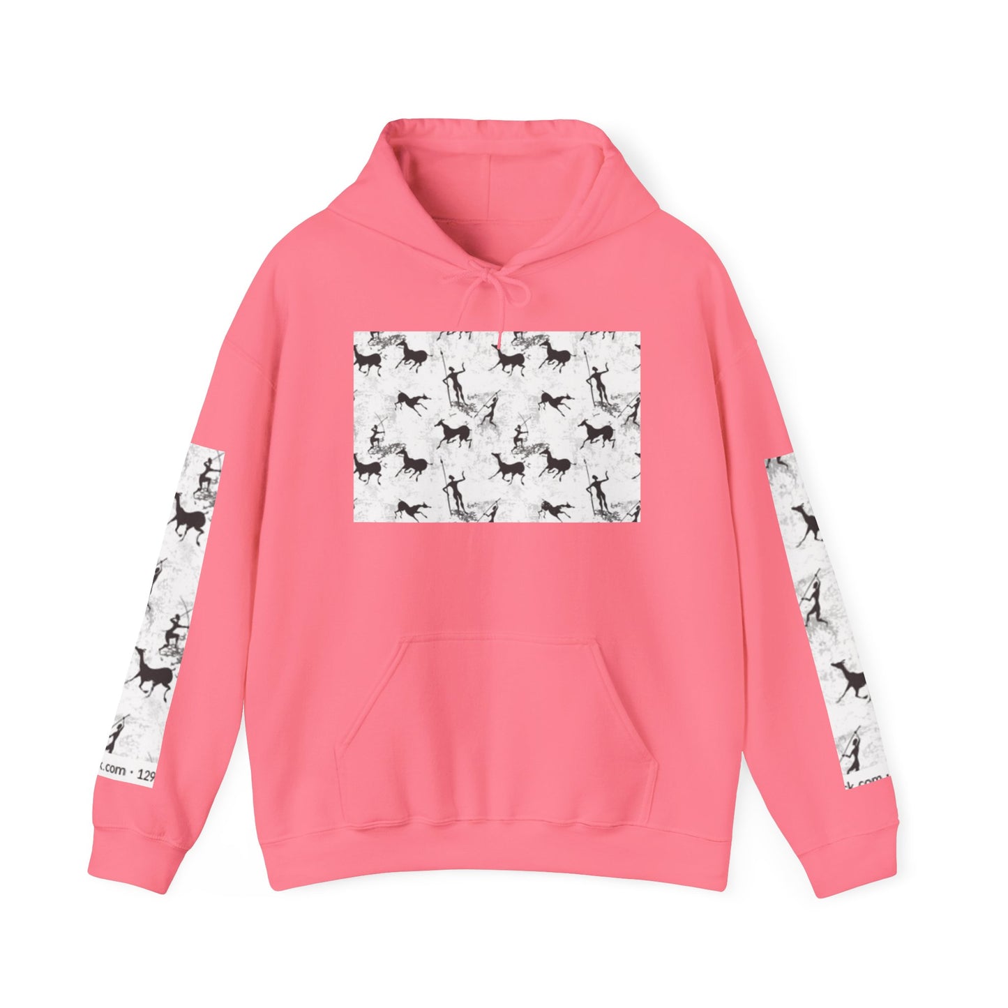 Unisex Heavy Blend Hooded Sweatshirt - Equestrian-Inspired Design