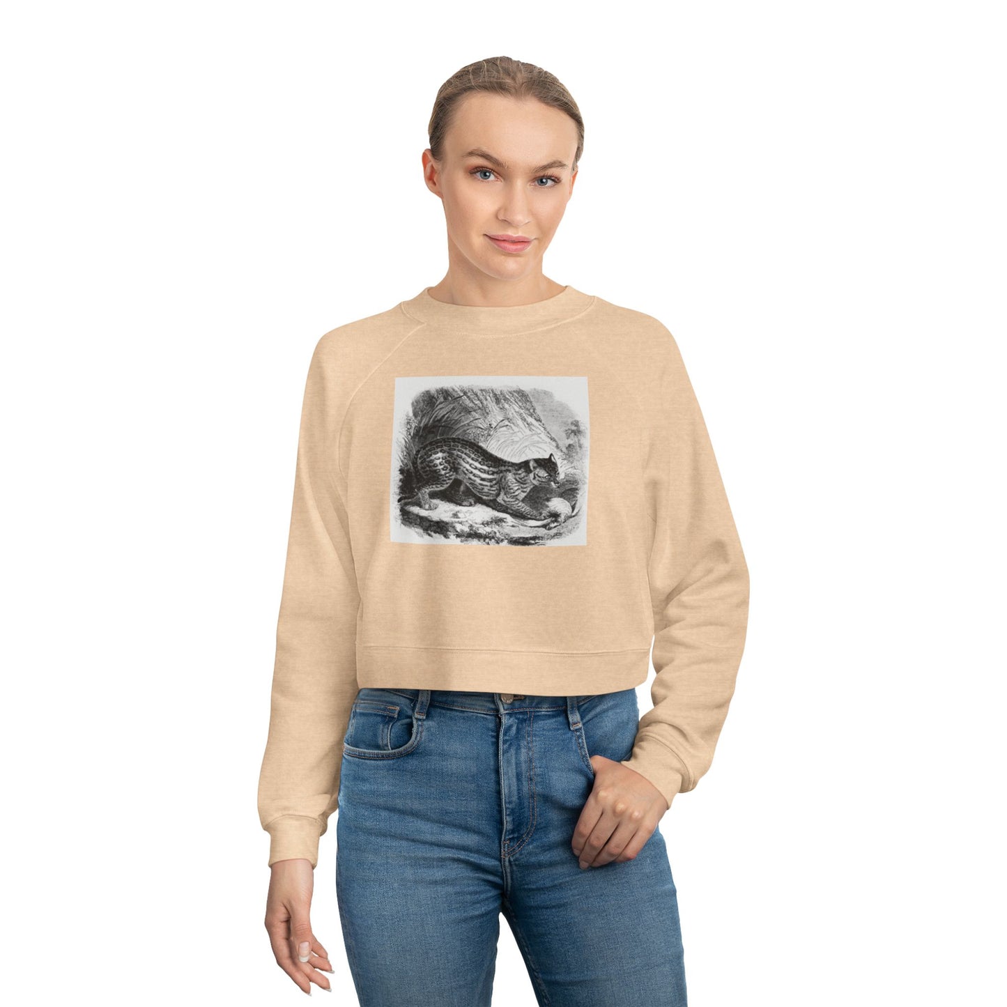 Women's Cropped Fleece Pullover