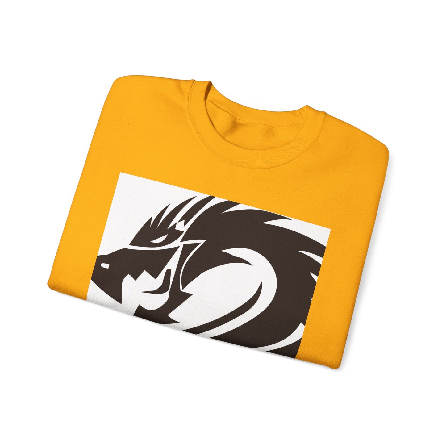 Dragon Graphic Unisex Heavy Blend Sweatshirt - Cozy and Stylish for Fantasy Enthusiasts