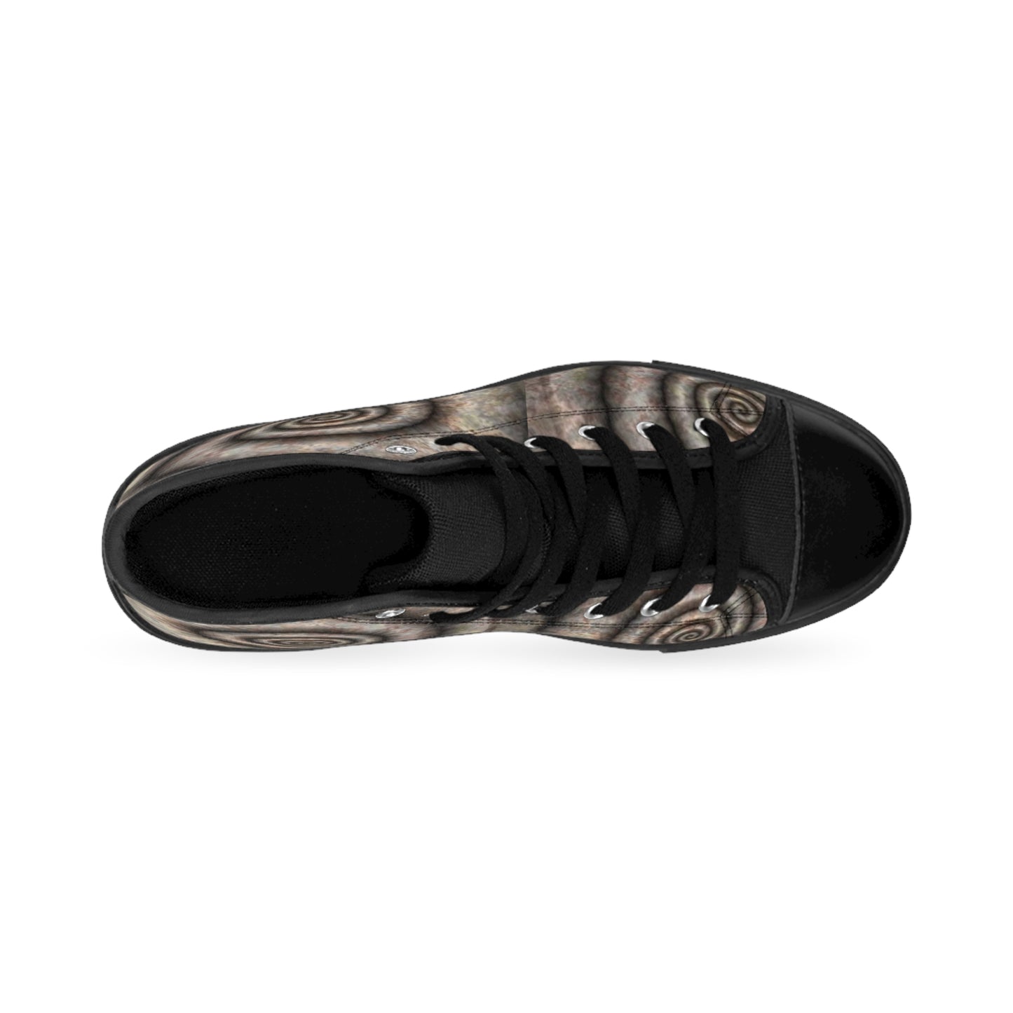 Men's Spiraled Pattern Classic Sneakers - Unique Stylish Footwear