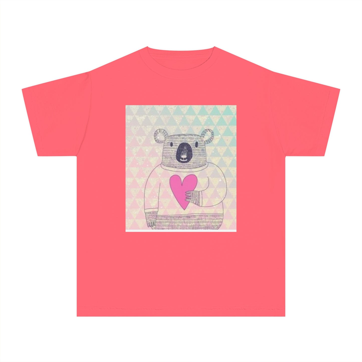 Cute Koala Love Youth Midweight Tee - Adorable Graphic Tee for Kids