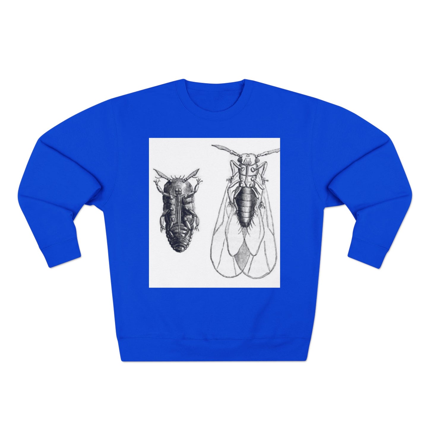 Unisex Insect Art Crewneck Sweatshirt - Nature Lovers Gift